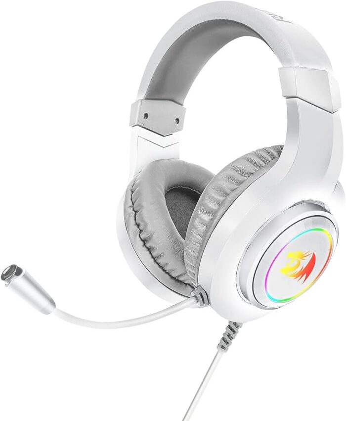REDRAGON HYLAS H260 RGB SLUŠALKE - BELE