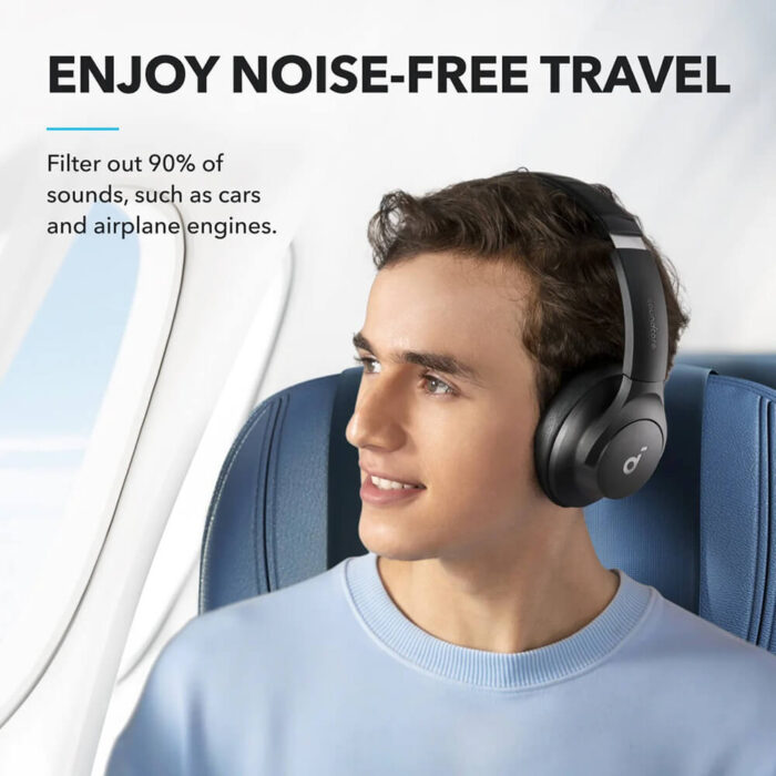 Anker Soundcore Q20i naglavne bluetooth slušalke, črne - Image 3