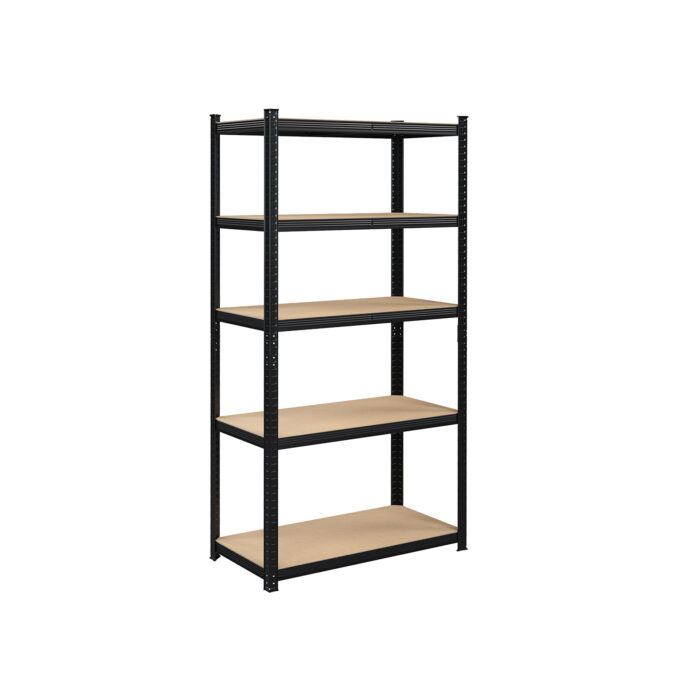 SONGMICS Regal 40 x 90 x 180 cm rjavo-črna, GLR040B01