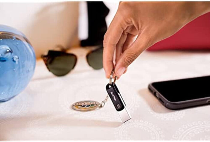 SanDisk iXpand Flash Drive Go 256GB - USB3.0 + Lightning - za iPhone and iPad - Image 4