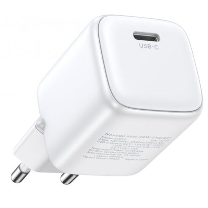 Ugreen Nexode 30W USB C Polnilnik GaN II - Bel - Image 3