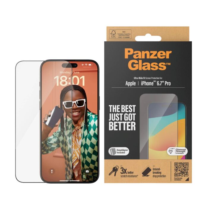 PANZERGLASS IPHONE 15 PRO MAX UWF+APLIKATOR - Image 3