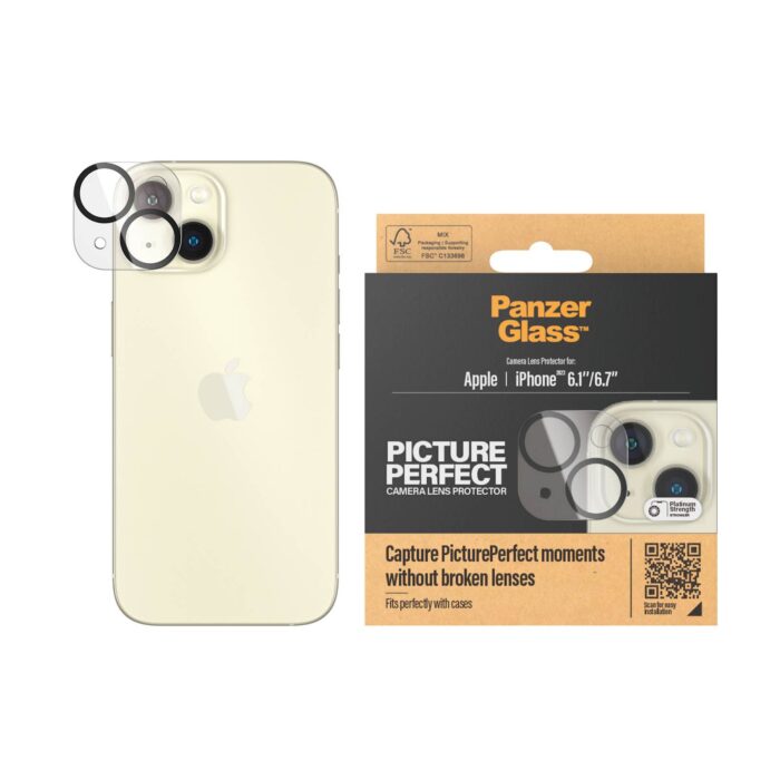 PANZERGLASS ZA KAMERO PLATE IPHONE 15/15 PLUS BL - Image 3