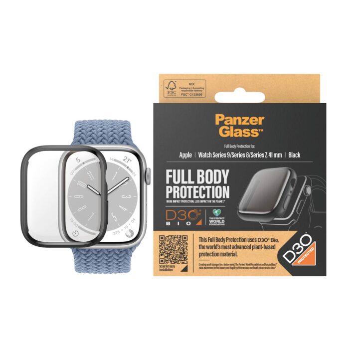 PANZER. OV+ST. D3O APPLE WATCH 9/8/7 41 mm BLACK - Image 3
