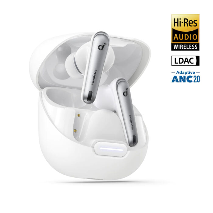 Anker Soundcore Liberty 4 NC brezžične slušalke, bele