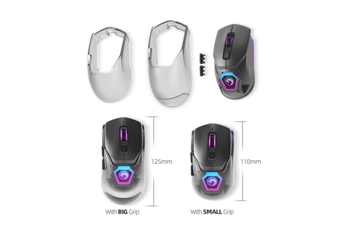 MARVO FIT PRO G1W WIRELESS GAMING MIŠKA SIVE BARVE - Image 3