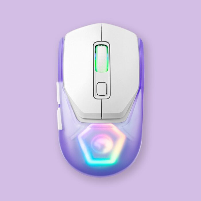 MARVO FIT PRO G1W WIRELESS GAMING MIŠKA BELE BARVE - Image 4