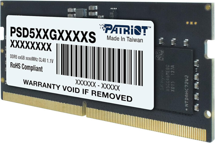 Patriot Signature Line 16GB DDR5-5600 SODIMM CL46, 1.1V - Image 5