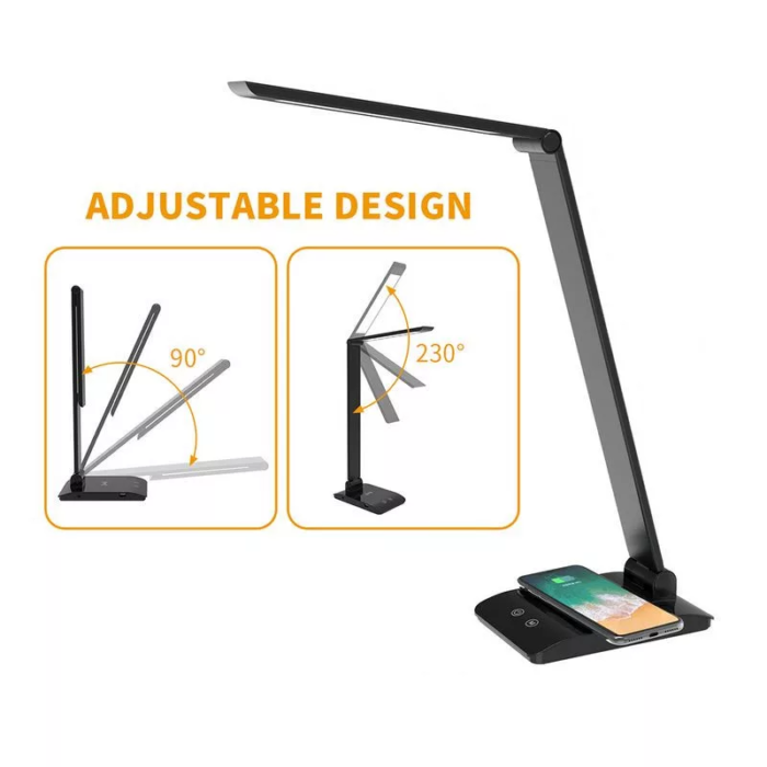 ASALITE namizna LED svetilka z zatemnitvijo 7W 450lm CCT brezžična USB, - Image 5