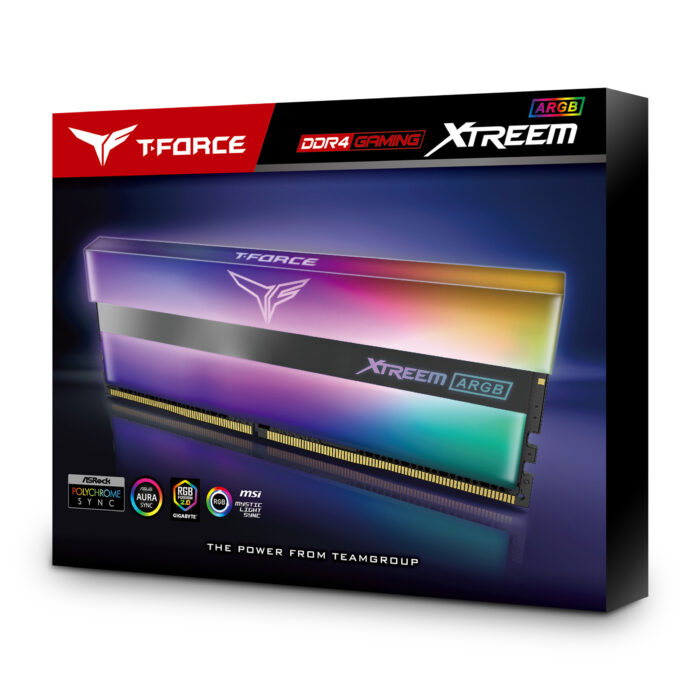 Teamgroup XTREEM ARGB 64GB Kit (2x32GB) DDR4-3600 DIMM PC4-28800 CL18, 1.35V - Image 6