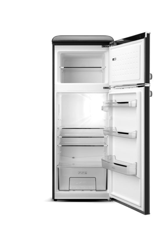 ETA Retro kombinirani hladilnik Storio [E, V: 148cm, H: 170L, Z: 45L, črn] - Image 5