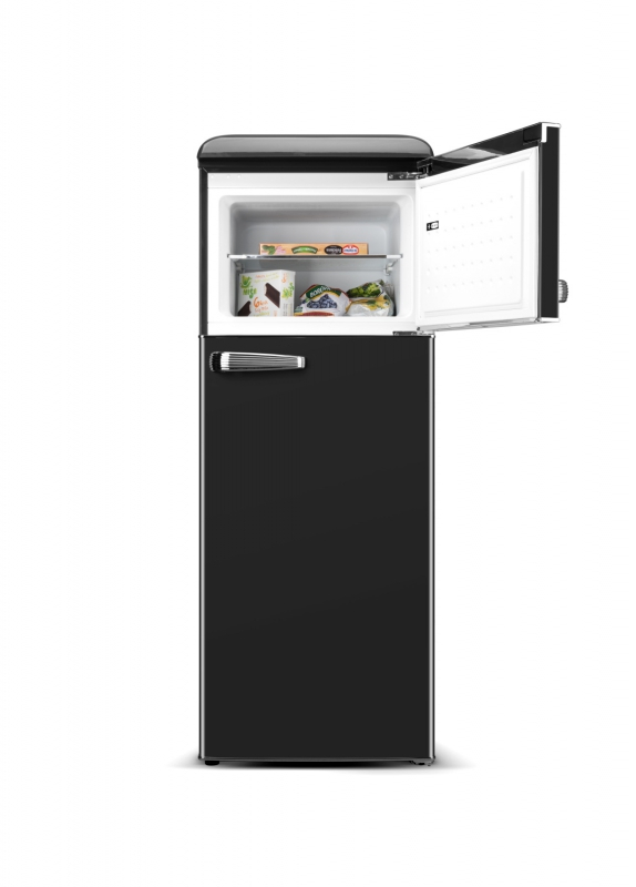 ETA Retro kombinirani hladilnik Storio [E, V: 148cm, H: 170L, Z: 45L, črn] - Image 6