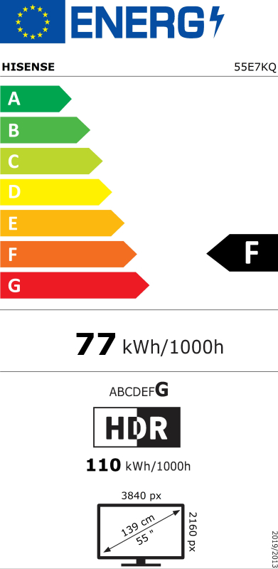 HISENSE QLED TV UHD 55E7KQ - Image 3