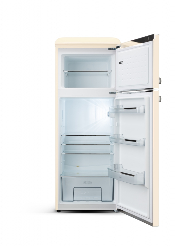 ETA Retro kombinirani hladilnik Storio [E, V: 148cm, H: 170L, Z: 45L, bež] - Image 5