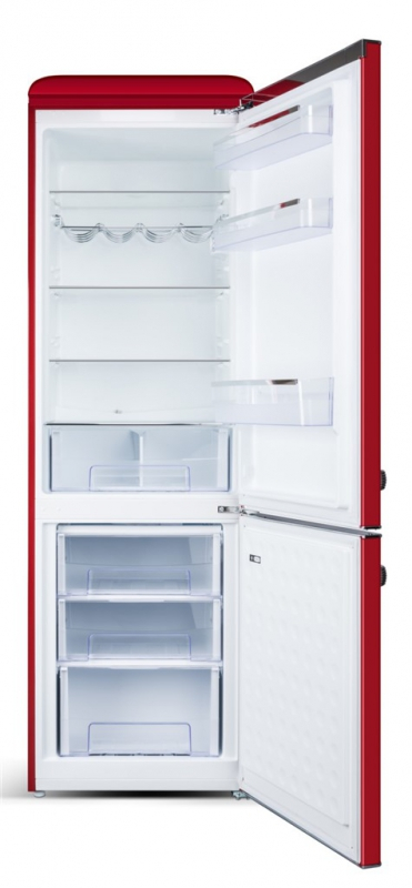 ETA Retro kombinirani hladilnik Storio [E, V: 192cm, H: 216L, Z: 84L, rdeč] - Image 3