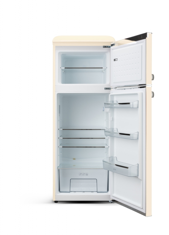 ETA Retro kombinirani hladilnik Storio [E, V: 148cm, H: 170L, Z: 45L, bež] - Image 4