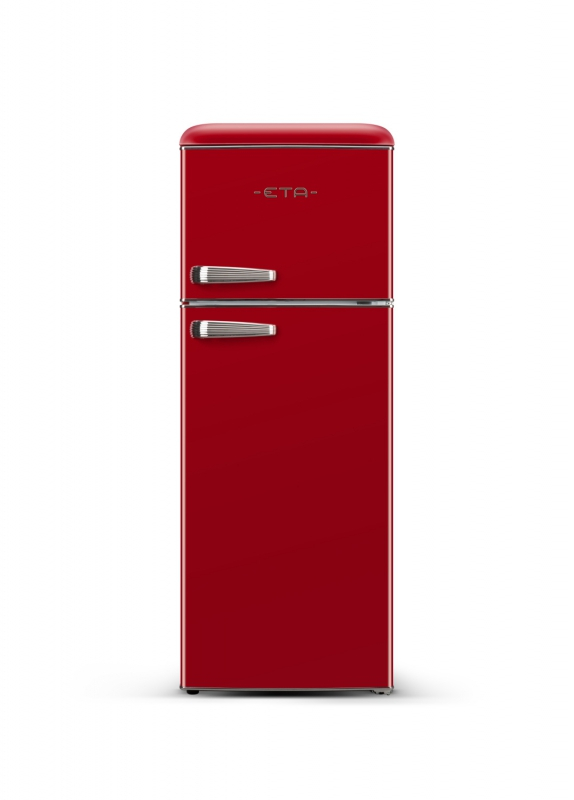 ETA Retro kombinirani hladilnik Storio [E, V: 148cm, H: 170L, Z: 45L, rdeč] - Image 3