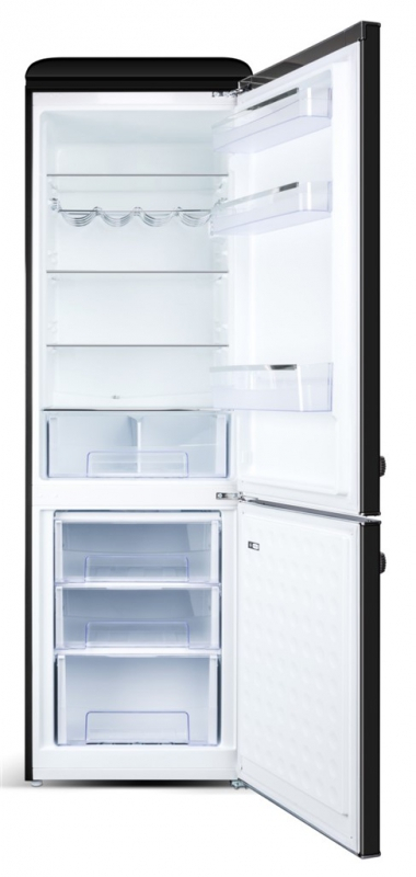 ETA Retro kombinirani hladilnik Storio [E, V: 192cm, H: 216L, Z: 84L, črn] - Image 3