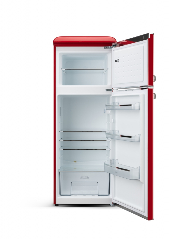 ETA Retro kombinirani hladilnik Storio [E, V: 148cm, H: 170L, Z: 45L, rdeč] - Image 4