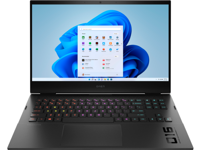 Prenosnik HP OMEN 16-b1006nl l RTX 3060 (6 GB) / i7 / RAM 16 GB / SSD Disk /