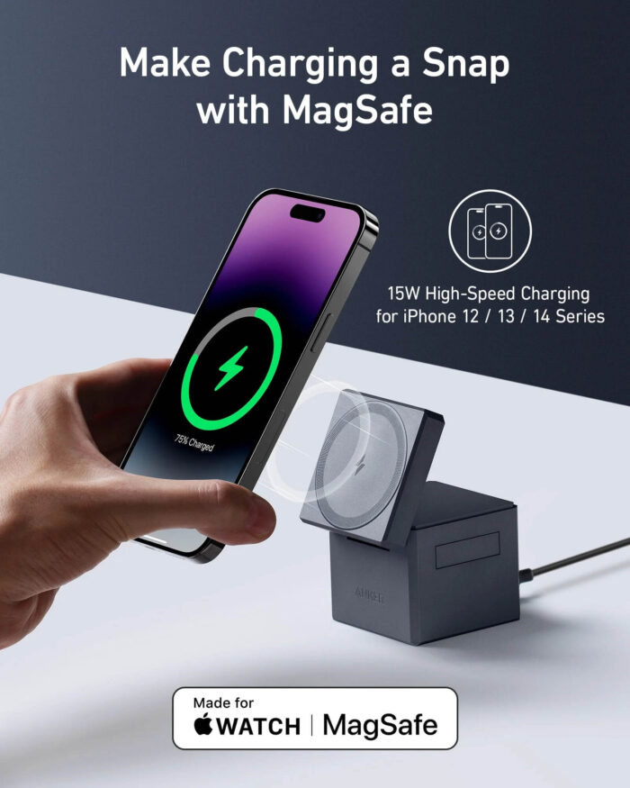 Anker Cube 3v1 z MagSafe - Image 6