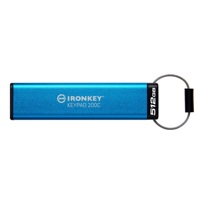 USB disk Kingston Ironkey 512GB Keypad 200C, USB-C 3.2, FIPS 140-3 Level 3,