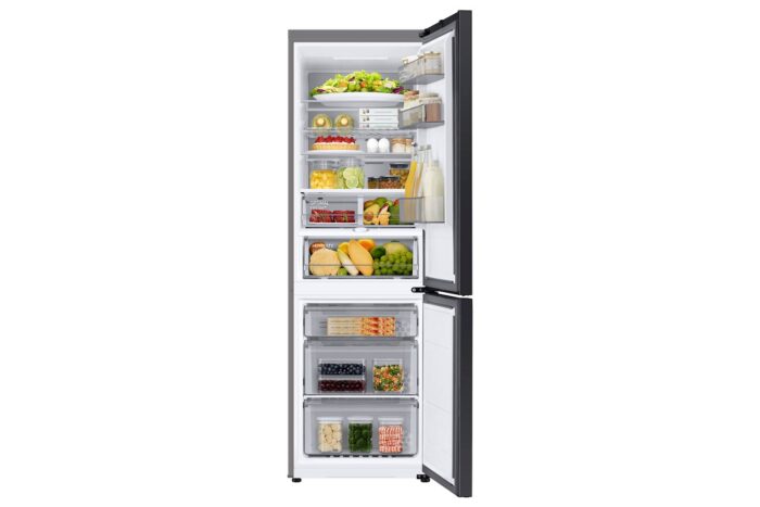 Hlad. Samsung Bespoke RB34C7B5E22/EF, črna-steklo - Image 6