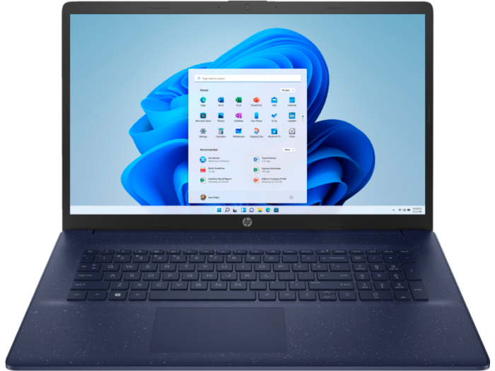 Prenosnik HP Laptop 17-cn0104na / Intel® Pentium® / RAM 4 GB / SSD Disk / 17,3”