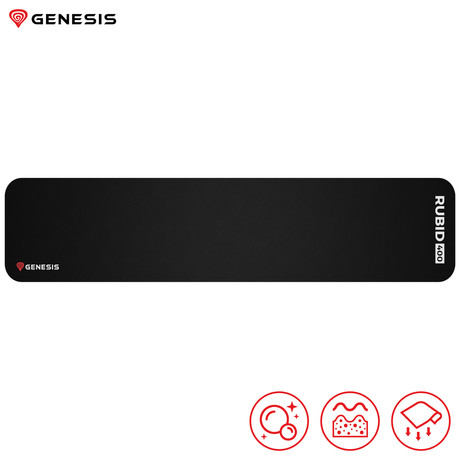 GENESIS RUBID 400 podloga za zapestja, ergonomska, mehka pena, protizdrsna, 470 - Image 2