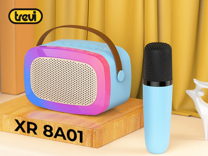 TREVI XR8A01 prenosni KARAOKE zvočnik, Bluetooth, polnilna baterija, USB / - Image 5