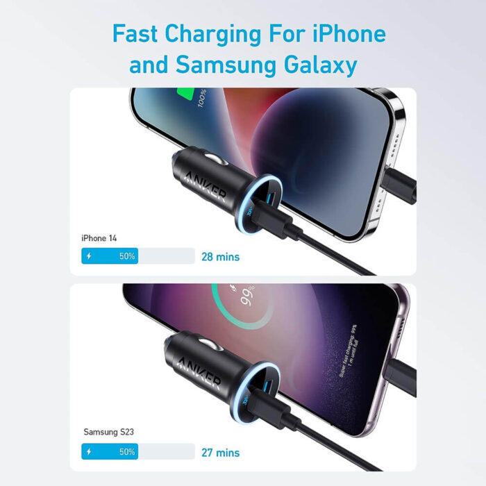 Anker 323 avto polnilec 52,5 W - Image 3