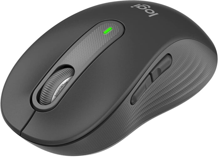 Logitech miška Signature M650, velikost L, Bluetooth, grafitna - Image 4