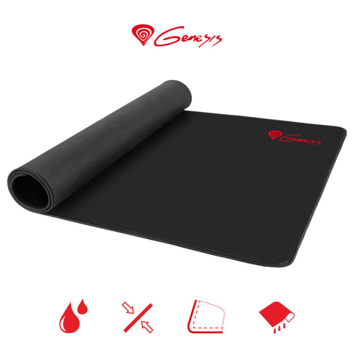GENESIS vrhunska Gaming podloga CARBON miško, gaming, 900x450mm, vodoodporna,