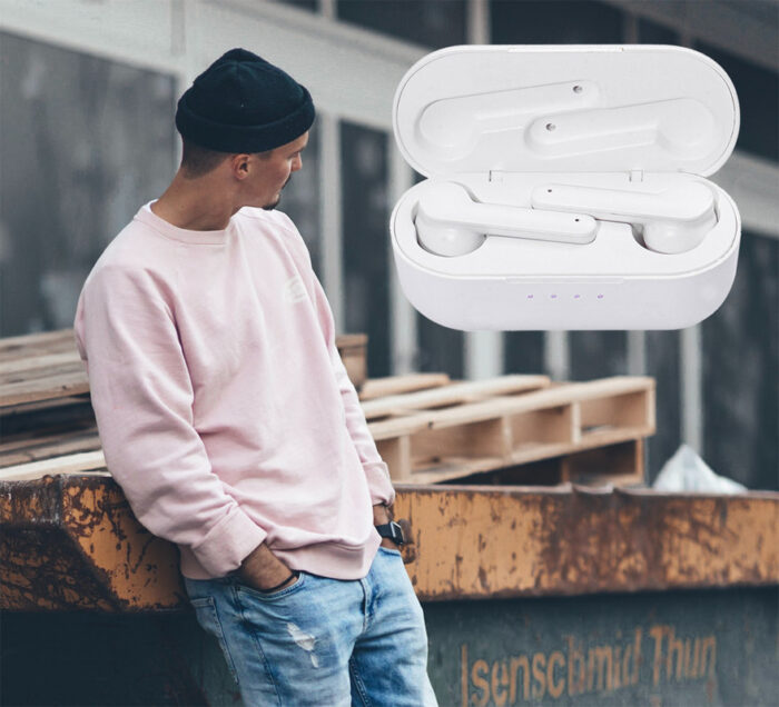 TREVI HMP 12E07 AIR mini Bluetooth 5.0 slušalke z mikrofonom, TWS, polnilna - Image 5