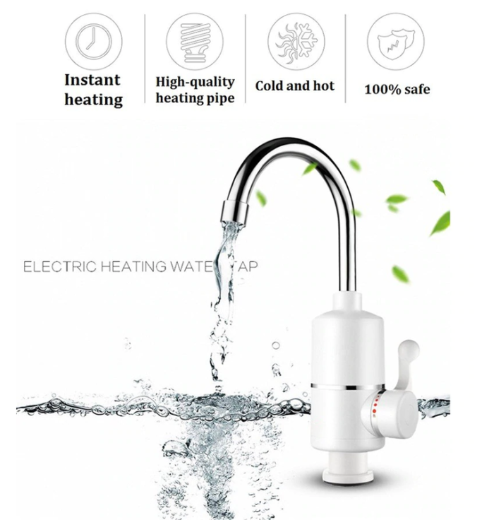 Električna grelna pipa WELL SPLASH, 3000W, topla/vroča voda v 5 sekundah - Image 5