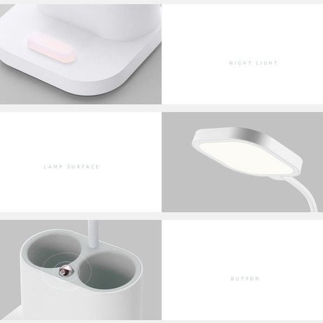 PLATINET PDL008 namizna LED svetilka, 5v1, nastavljiva svetlost, posodica za - Image 3