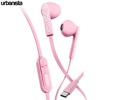 URBANISTA SAN FRANCISCO žične slušalke z mikrofonom, USB Type-C, hibridna