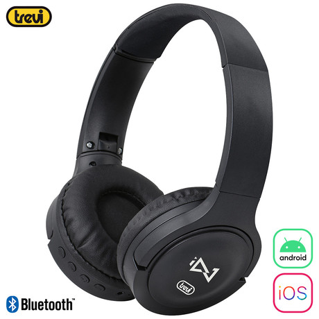 TREVI DJ 12E30 naglavne slušalke, Bluetooth 5.0, mikrofon, microSD,