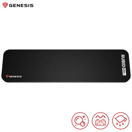 GENESIS RUBID 400 TKL podloga za zapestja, ergonomska, mehka pena,