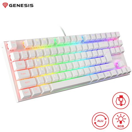 GENESIS THOR 303 TKL gaming tipkovnica, mehanska, RGB LED osvetlitev,