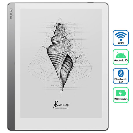 EOL - E-bralnik/tablični računalnik 7'' BOOX Leaf, Android 10, 2GB RAM + 32GB