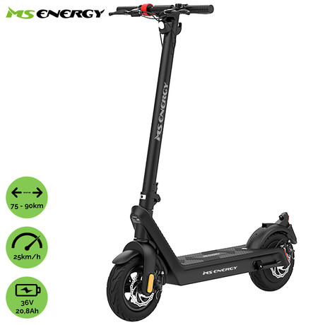 Električni skiro MS ENERGY e21, 10" pnevmatike, 500W motor, domet do 90km,