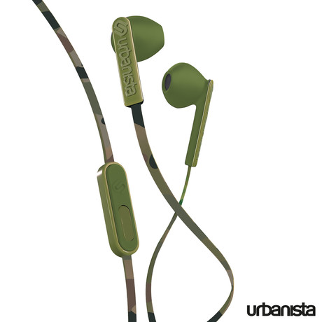 EOL - URBANISTA SAN FRANCISCO žične mikrofonom, Green Camo (vojaško zelene)