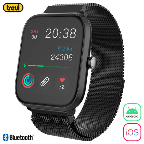 TREVI pametna ura T-FIT 260 PLUS, 1.7" zaslon, Bluetooth, Android + iOS,