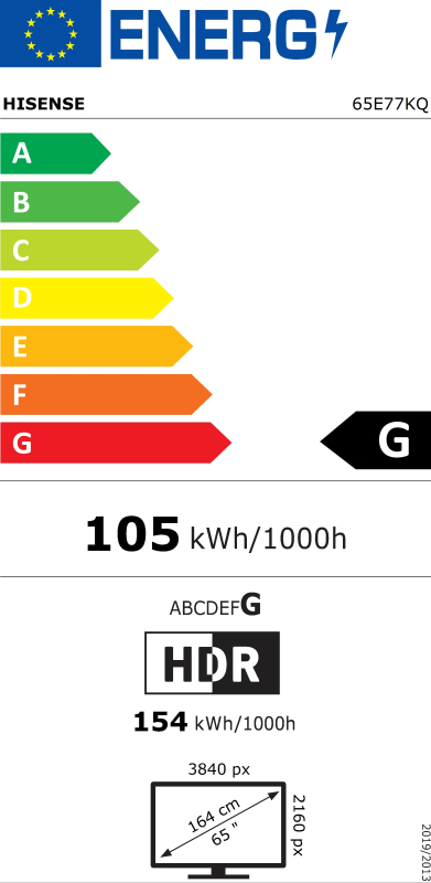 HISENSE QLED TV UHD 65E77KQ