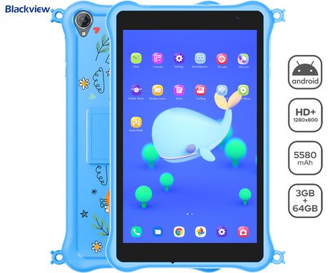 EOL - Blackview TAB 5 KIDS tablični računalnik, 8", 3GB+64GB, IPS HD+,