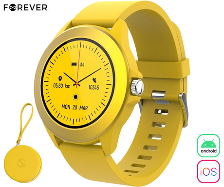 FOREVER Colorum CW-300 pametna ura, ura, 1.22" zaslon, Bluetooth, Android +