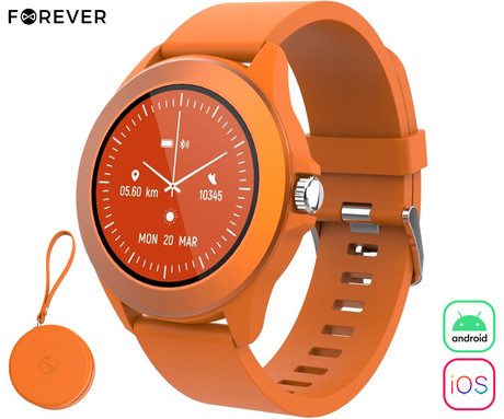 FOREVER Colorum CW-300 pametna ura, ura, 1.22" zaslon, Bluetooth, Android +