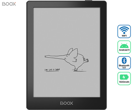 BOOX Poke5 e-bralnik / tablični računalnik, 6", Android 11, 2GB+32GB,