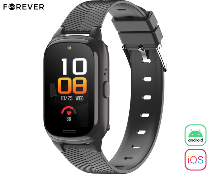 FOREVER SIVA ST-100 starostniška / otroška pametna ura, 4G LTE, SOS tipka,